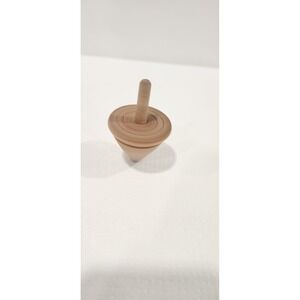 Vintage Spinning‎ Solid Wood Top Toy With Handle